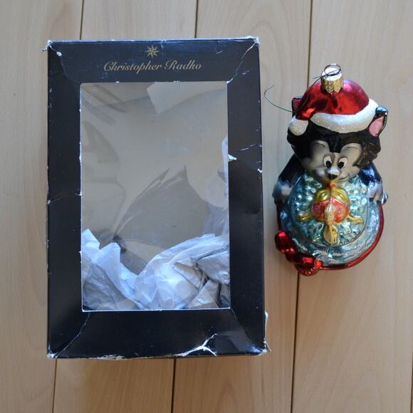 Vintage Christopher Radko Disney Holiday Christmas Ornament - Picture 1 of 8